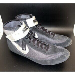 Nike Speedsweep Black Athletic Wrestling Sneakers Shoes 366683-004 Mens size 12